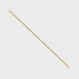 Micro Cuban Bracelet (Gold)