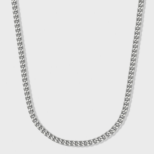 Women's Franco Chain (Silver) - 3mm