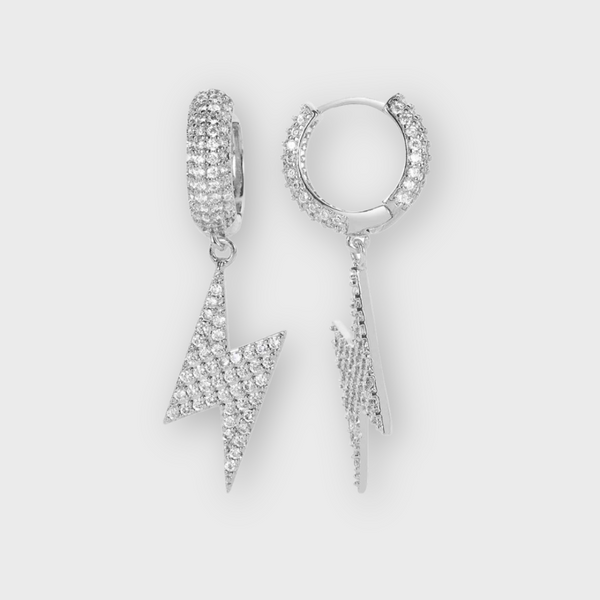 Fulgur Earrings (Silver)