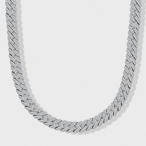 Iced Cuban Chain (Silver) - 10mm