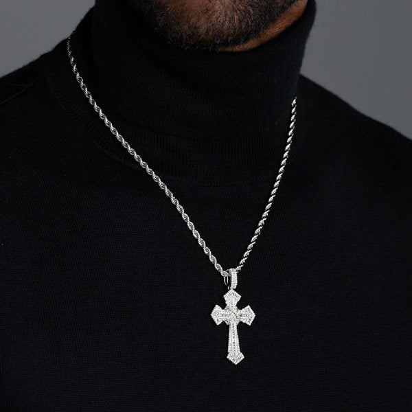 Arrow Cross Pendant (Silver)