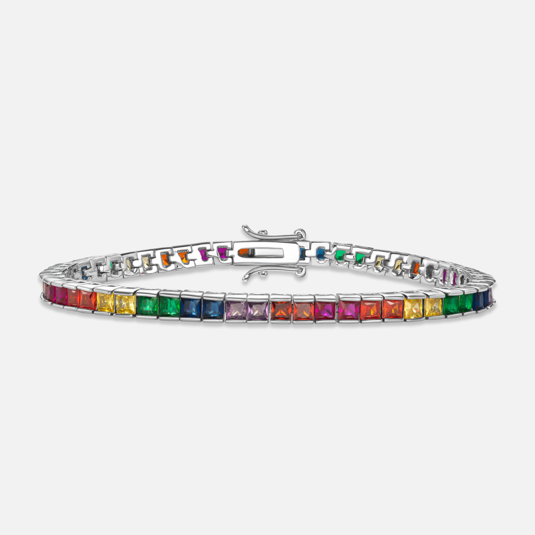 Rainbow Tennis Bracelet main image 0