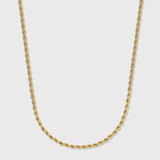 Rope Chain (Gold) - 2mm