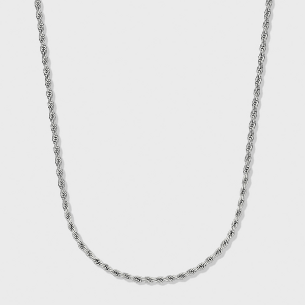 Women's Rope Chain (Silver) - 2mm