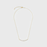 Moissanite Aurora Necklace (Gold)