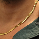 Miami Cuban Link Chain (Gold) - 5mm