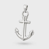 Anchor Pendant (Silver)
