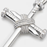 Nail Cross Pendant (Silver)