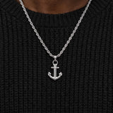 Anchor Pendant (Silver)