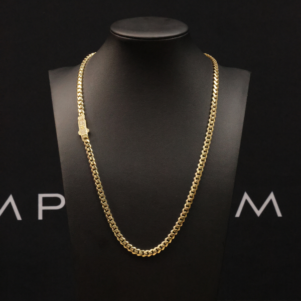 Solid Gold Cuban Link Chain - 5mm