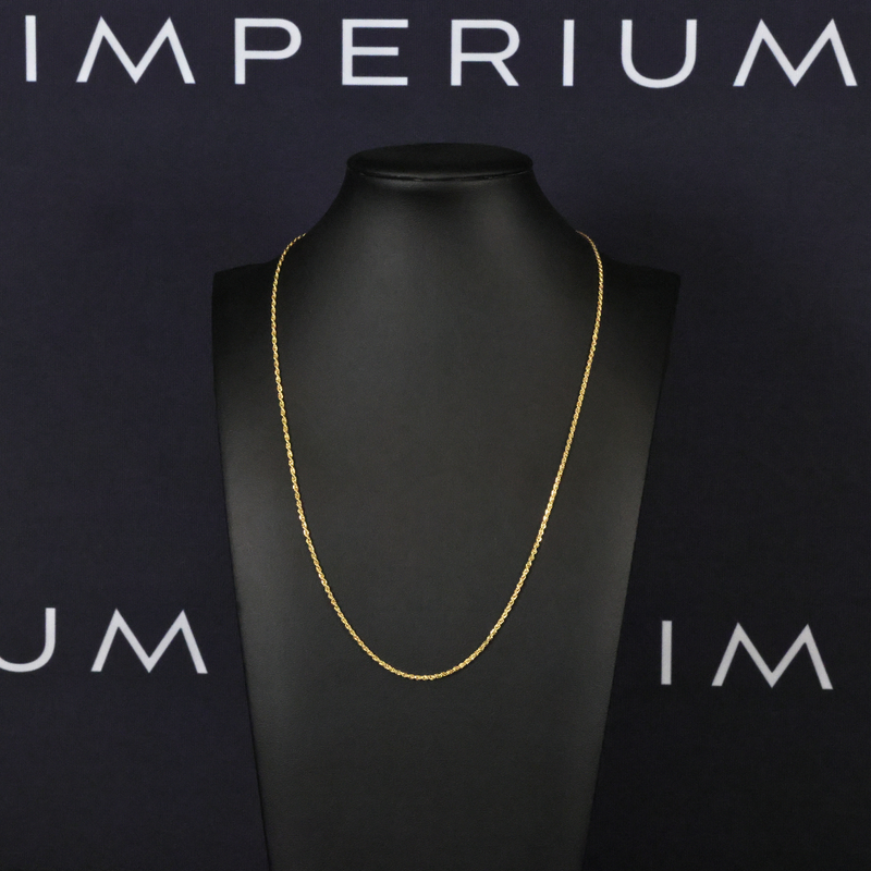 Solid Gold Rope Chain - 1.5mm