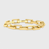 Boxed Anchor Bracelet (Gold) - 10mm