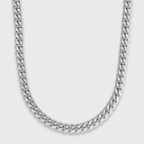 Cuban Link Chain (Silver) - 5mm