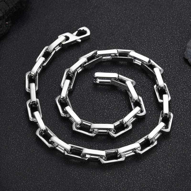 Boxed Anchor Chain (Silver) - 10mm