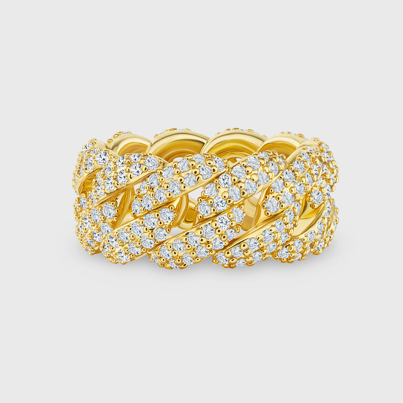 Iced Cuban Ring (Gold)