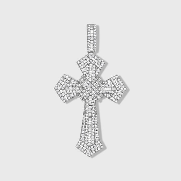 Arrow Cross Pendant (Silver)