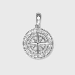 Compass Pendant (Silver)