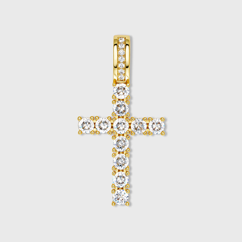 Small Cross Pendant (Gold)