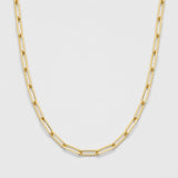 Paperclip Chain (Gold) - 3mm