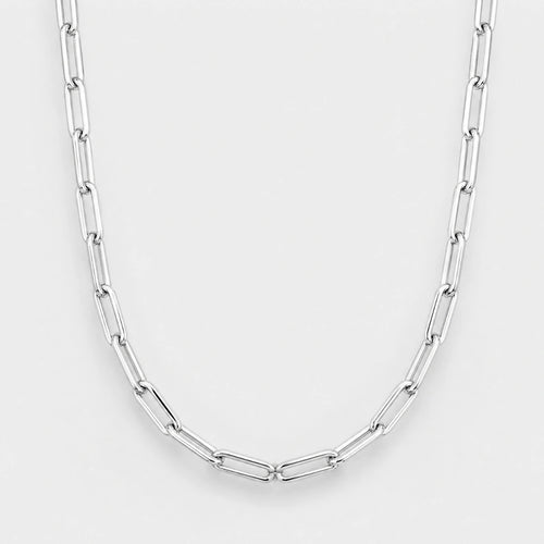 Paperclip Chain (Silver) - 3mm