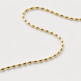 Oval Bead Chain (Gold) - 2.5mm