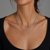 Women's Paperclip Chain (Silver) - 3mm