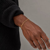 Paperclip Bracelet (Gold) - 3mm