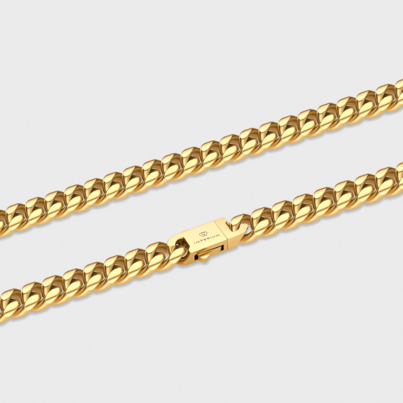 Cuban Link Chain (Gold) - 5mm