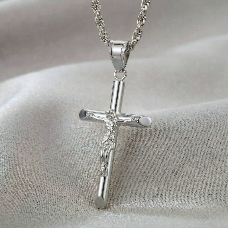 Crucifix Pendant (Silver)