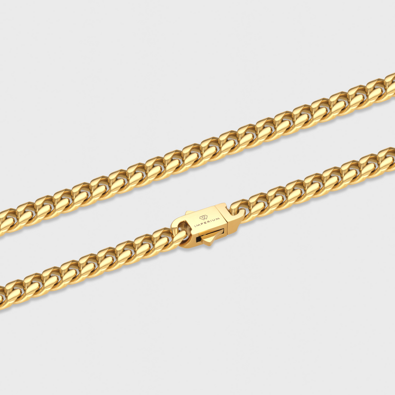 Women's Cuban Chain (Gold) - 5mm