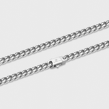 Women's Cuban Chain (Silver) - 5mm