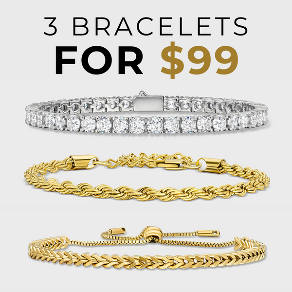 3 Bracelets for $99