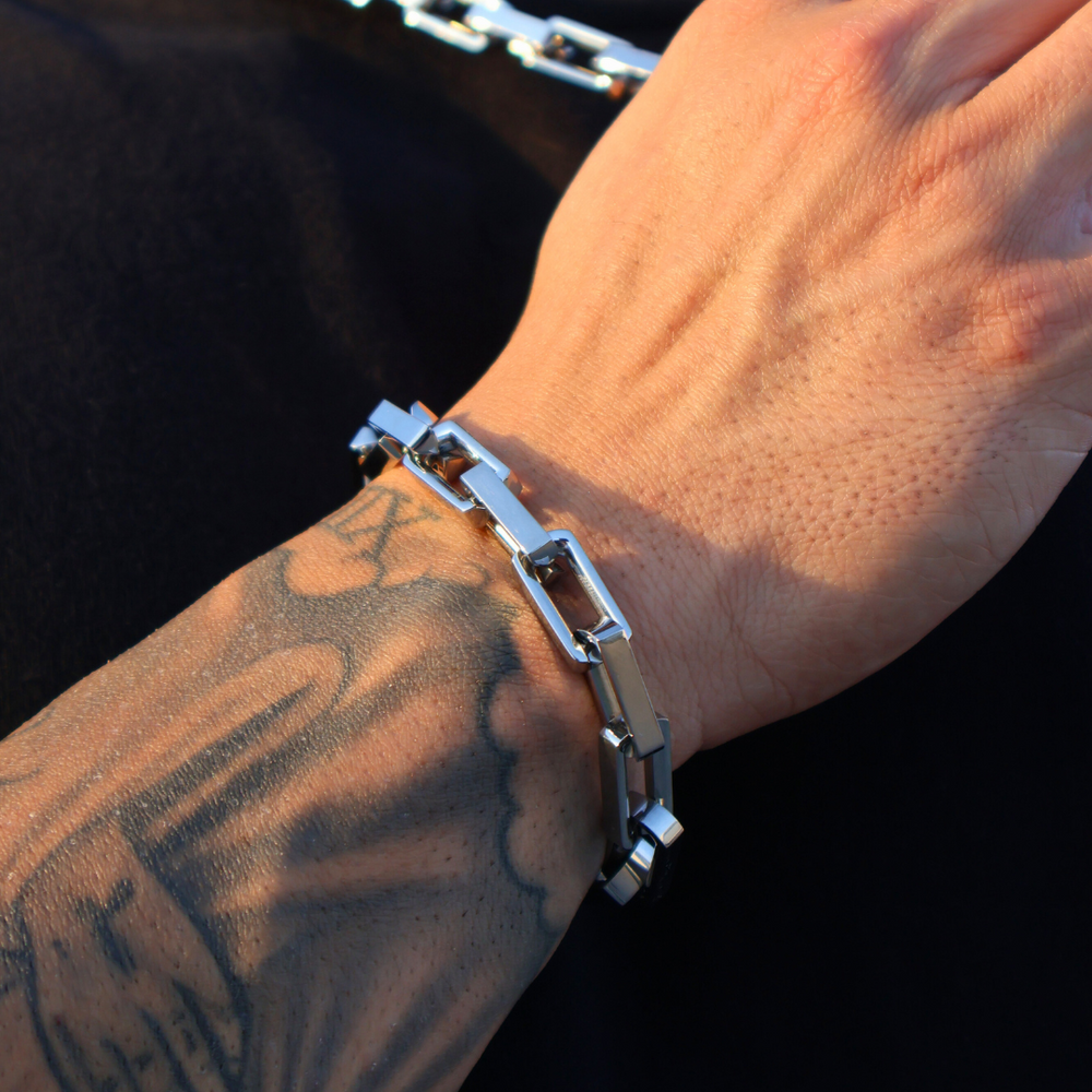 Boxed Anchor Bracelet (Silver) - 10mm – Imperium