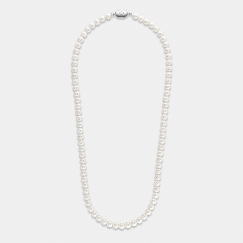 Women's Pearl Necklace - 6mm