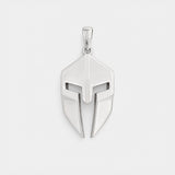 Spartan Helmet Pendant (Silver)
