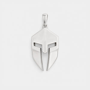 Spartan Helmet Pendant (Silver)