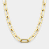 Paperclip Chain (Gold) - 6mm