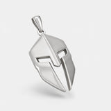 Spartan Helmet Pendant (Silver)