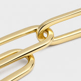 Paperclip Chain (Gold) - 6mm