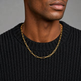 Paperclip Chain (Gold) - 6mm