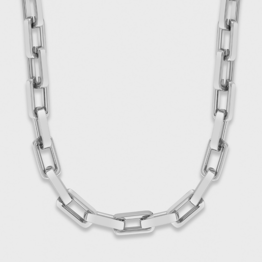 Boxed Anchor Chain (Silver) - 10mm – Imperium Boxed Anchor Chain (Silver) - 10mm – Imperium