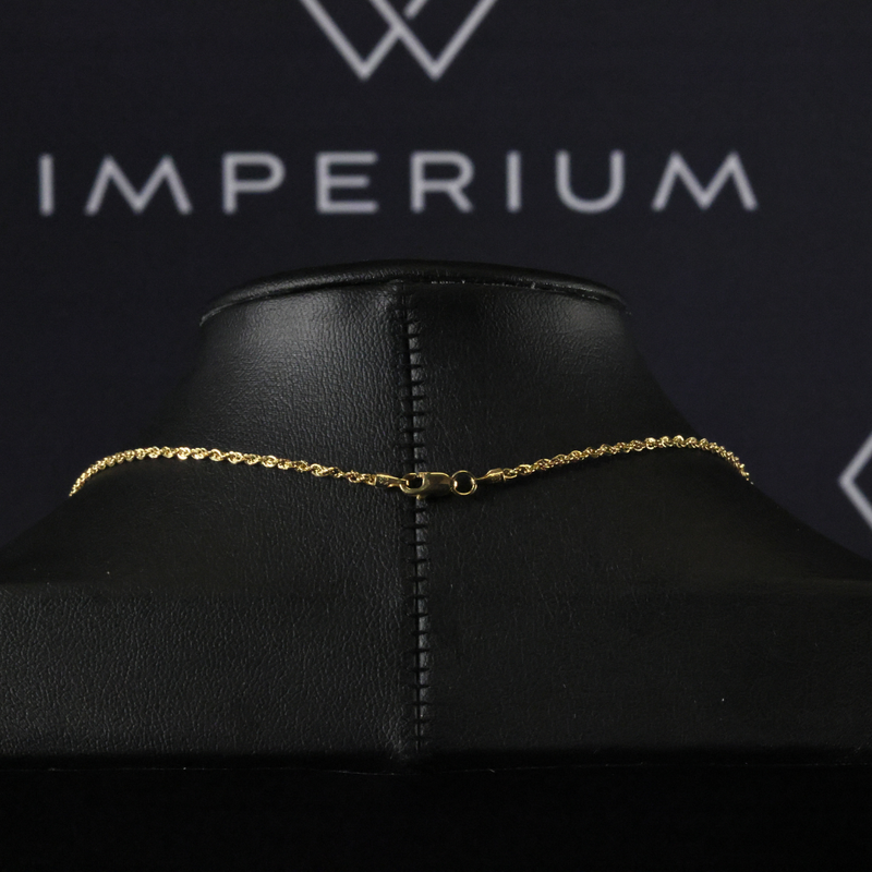 Solid Gold Rope Chain - 1.5mm