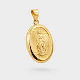 Virgin Mary Pendant (Gold)