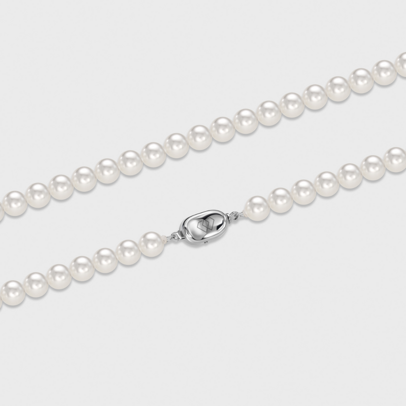 Women's Pearl Necklace - 6mm