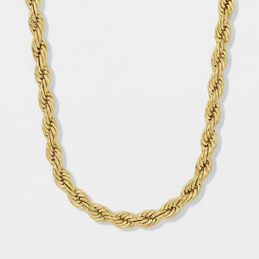 Rope Chain (Gold) - 6mm – Imperium