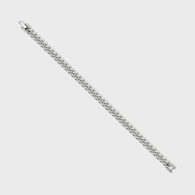Cuban + Rope Bracelet Stack (Silver) – Imperium