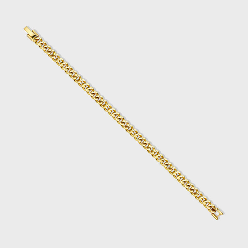 Cuban + Rope Bracelet Stack (Gold) – Imperium