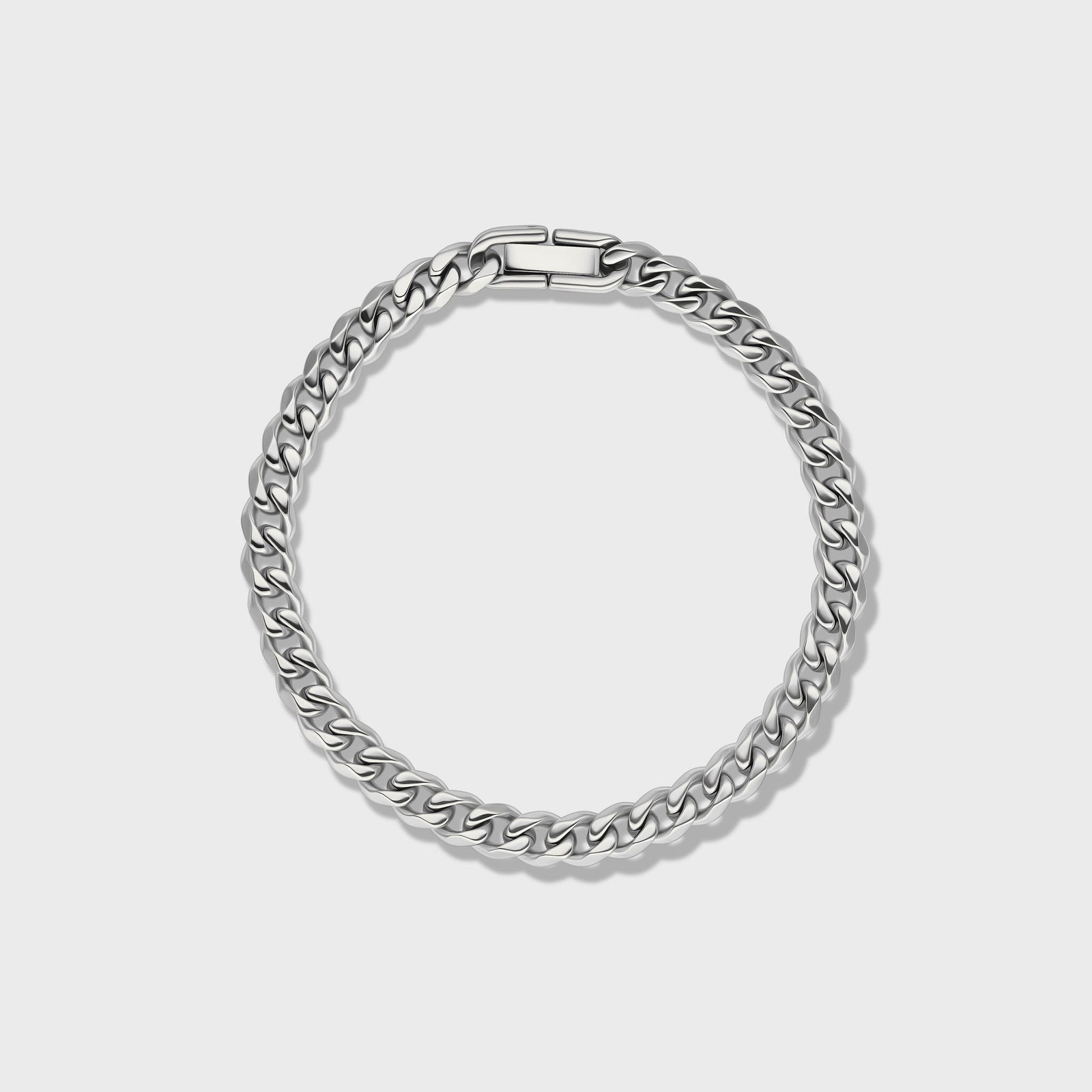 Cuban Link Chain + Bracelet (Silver) - 5mm – Imperium
