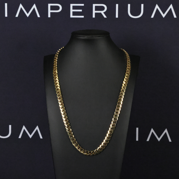 Solid Gold Miami Cuban Link Chain - 8mm