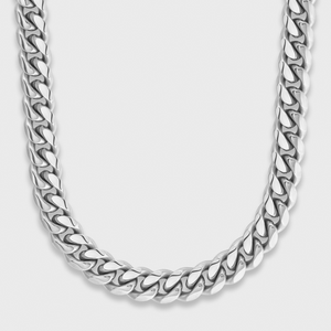 Cuban Link Chain (Silver) - 10mm